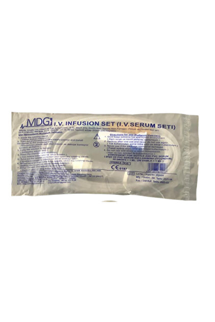 BM Serum 5本セット　セプテム bisepetim MDG I.V. İnfüzyon Set (Serum Seti) 10'lu Set - Fiyatı