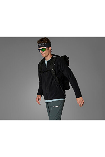 adidas Terrex Mt Ess Fz Fl Erkek Outdoor Ceketi JP0795 Siyah