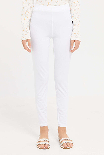 Girls Senior Basic Leggings