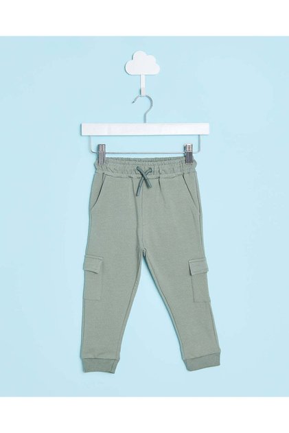 Infant Boys Green Track pants