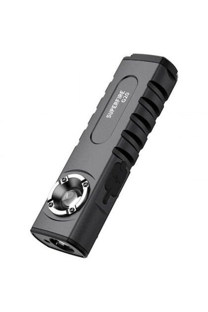 Lanternă LED multifuncțională G20 cu laser, 500 lm, USB-C, 2000 mAh, IP44