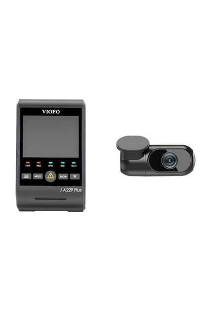 Cameră auto A229 PLUS 2CH-G GPS, 2 camere, 2K, neagră