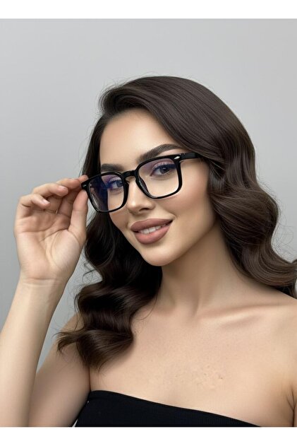 نظارات لينورا النسائية ذات الشاشة الواقية من الضوء الأزرق باللون الأسود