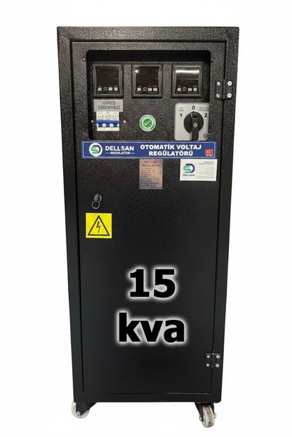 15 Kva Trifaze Servo Kontrollü Tam Otomatik Regülatör