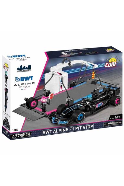BWT Alpine F1 Pit Stop, 477 части (COBI-1685)