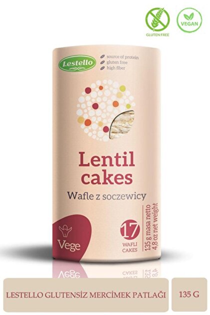 LESTELLO CORN CAKES MERCİMEK PATLAĞI 17,Lİ 135G