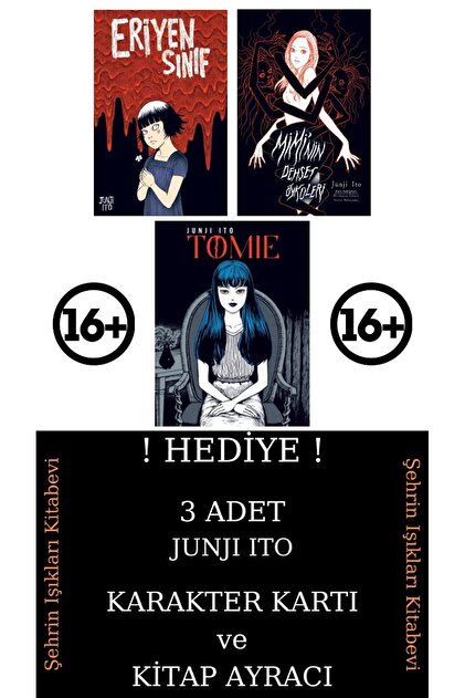 Kayıp Kıta Yayınları (CİLTLİ) Tomie / Eriyen Sınıf / Mimi'nin
