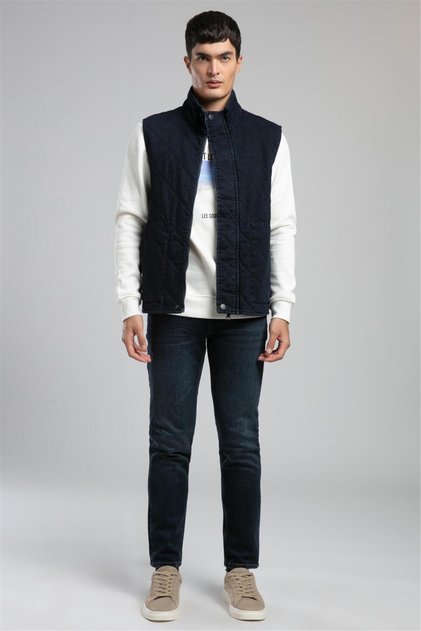 Brix Men's Jean Vest