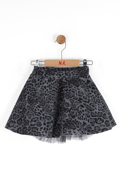 Girl's 1-4 Years Old Tulle Balloon Skirt Anthracite