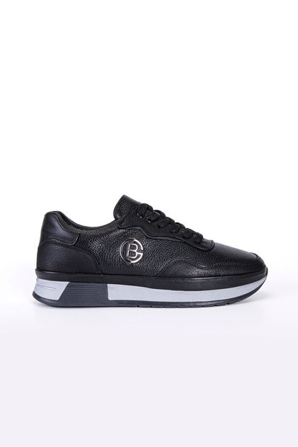 Astor Black 100% Genuine Leather Casual Men's Shoes