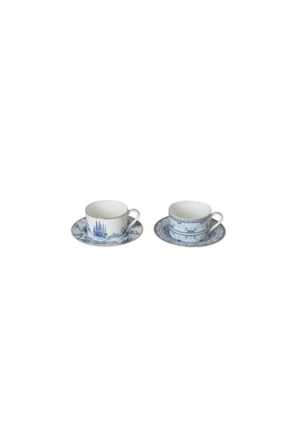 Florance Bone 4Lu Çay Fincanı Seti