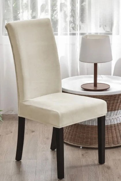 Chair Cover Velvet Fabric Chair Cover 6 Pieces Chair Cover