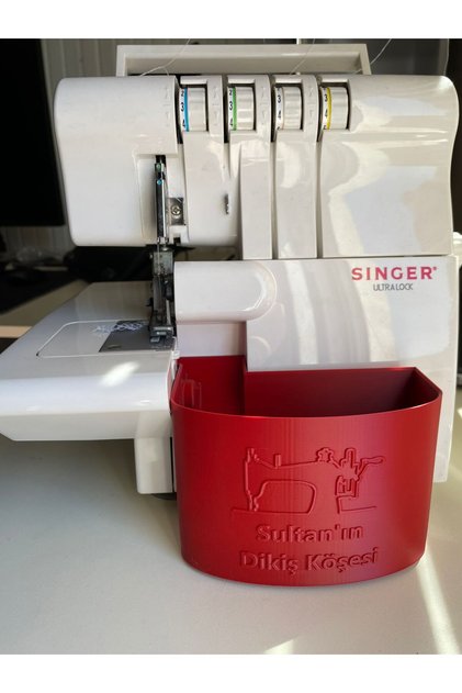 Singer Overlok Çöp Kutusu Fire Kabı Xl Kişiye Özel 14sh654 14sh754 14hd854 Hd0405s S010l
