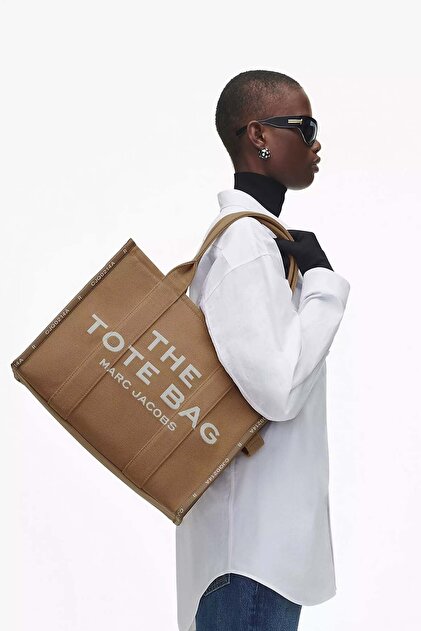 kvibaba I ♡ Big Tote Marc Jacobs Kadın The Large Tote Bag Tote Çanta - Kahverengi