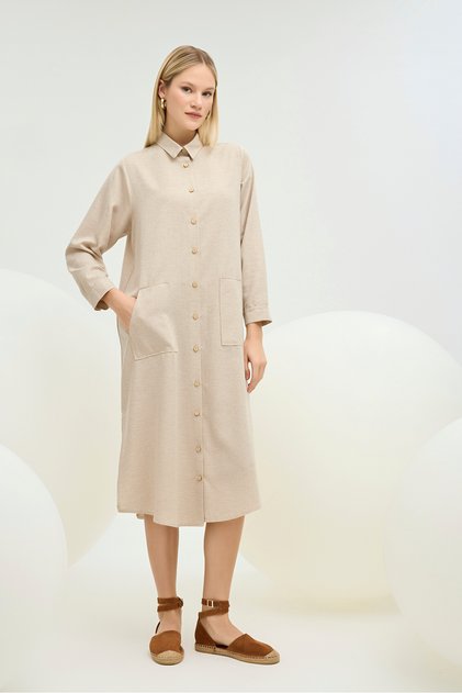 21323 Women's Buttoned Dress