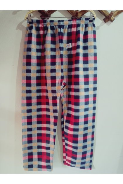 Elastic Waistband Quality Cotton Yarn Woven Fleece Fabric Pajama Bottoms Pants