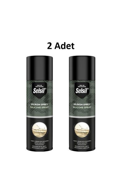 Silikon Sprey 200 Ml 2 Adet