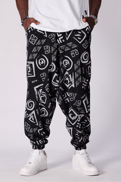 Unisex Jacquard Patterned Shalwar Pants