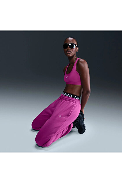 桃 Nike FZ5996 518 Phoenix Fleece HR Oversize Pant 2 Kadın Eşofman