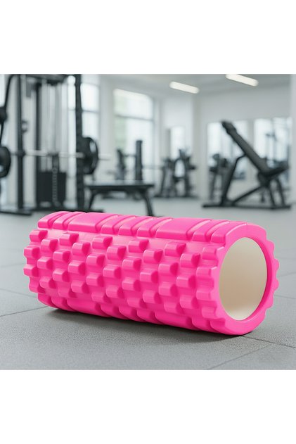 Foam Roller - Exercise Roller - Massage Roller - Warm-Up Roller - Medium Firm Massage Foam-Pilates Roller
