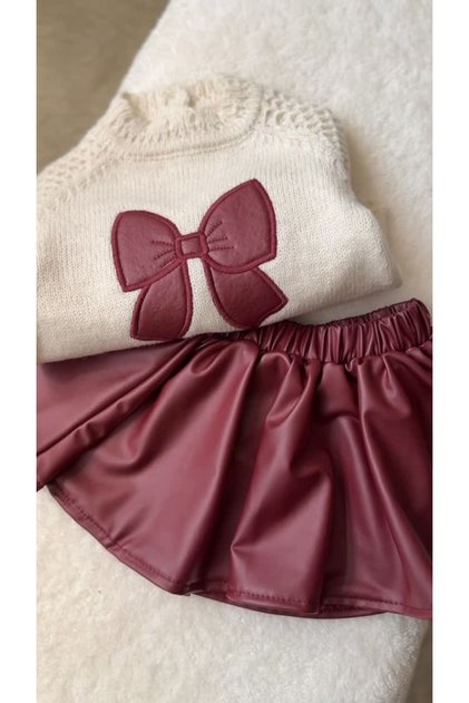 Klos Skirted Knitwear Baby Set