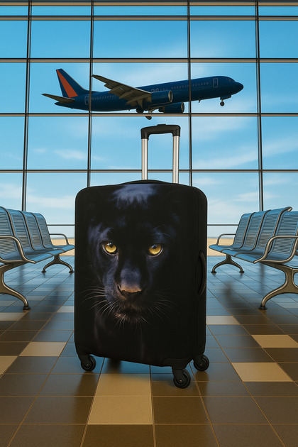Suitcase Cover - Suitcase Cover - Bag Cover - Luggage Cover - Suitcase T-Shirt - Suitcase Protective Cover