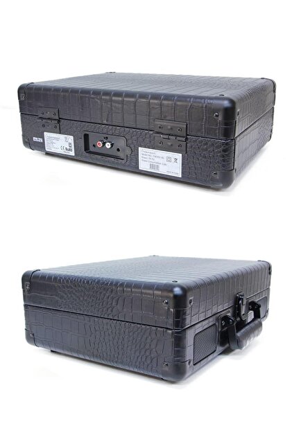 Crown Well Pikap Suitcase CR Series Siyah Elektronik Bluetooth