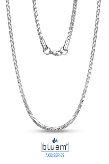 Axis Series Flow Sleek 3 mm Men's Steel Chain Necklace