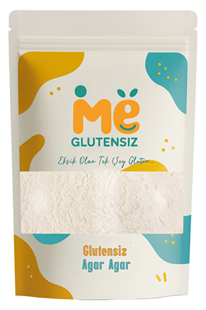 100 Gr Glutensiz Agar Agar Tozu (Saf, Doğal ve Orijinal)