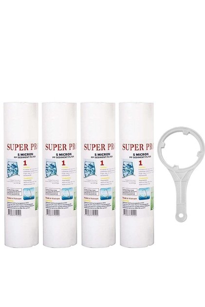 10 Inch Sediment Water Filter Cartridge 5 Micron RO Under Sink Replacement