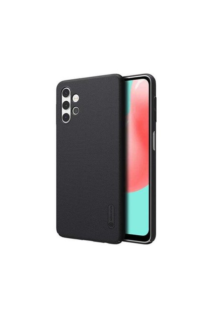 جراب Nillkin Super Frosted Shield الصلب لهاتف Samsung Galaxy A32 5G - أسود