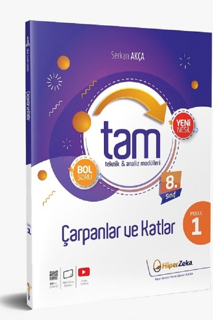 Hiper Zeka Yayınları 8. Sınıf Tam Matematik 2 Teknik Analiz