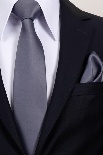 8 cm Classic Satin Tie – Different Color Options, Premium Men's in Special Gift Box