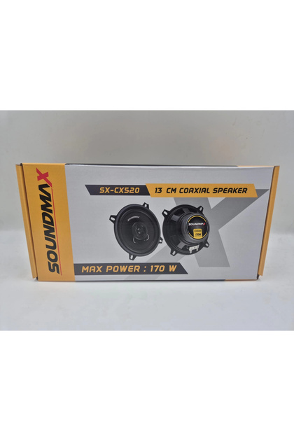 Soundmax 13cm Hoparlör - SX-CX520 Torpido ve Kapı Hoparlörü - 13cm