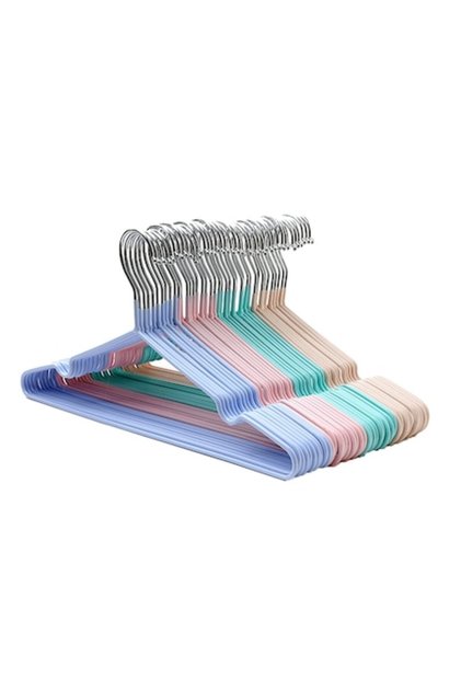 Set de 20 de umerașe metalice 40 cm
