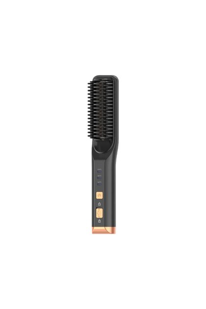 Cordless Beard & Hair Straightener - Black