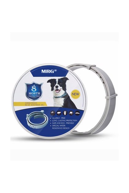 Αντιπαρασιτικό κολάρο σκύλου M910, έως 62 cm, φυτικό, κατά των ψύλλων, των τσιμπουριών