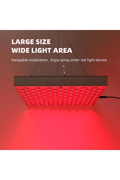 LHCYLDQ Red-Light Therapy Device - 45W LED Panel (660nm & 850nm