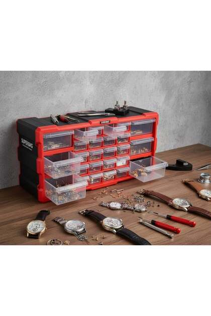 Süper Bag Süper Bag ASR-6004 Monoblok Çekmece Seti Yatay Tip 26'lı