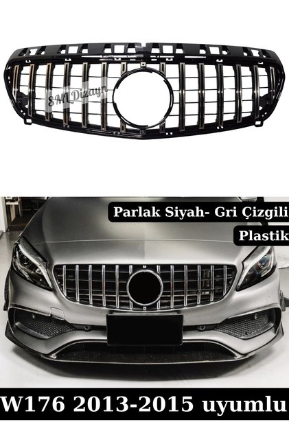 2013-2014-2015 Mercedes W176 Ön Panjur Böbrek A180-A200 W176 Gtr Krom Ön Panjur