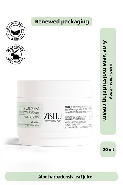 Aloe Vera Moisturizing Cream – Hand, Face and Body 20 ml