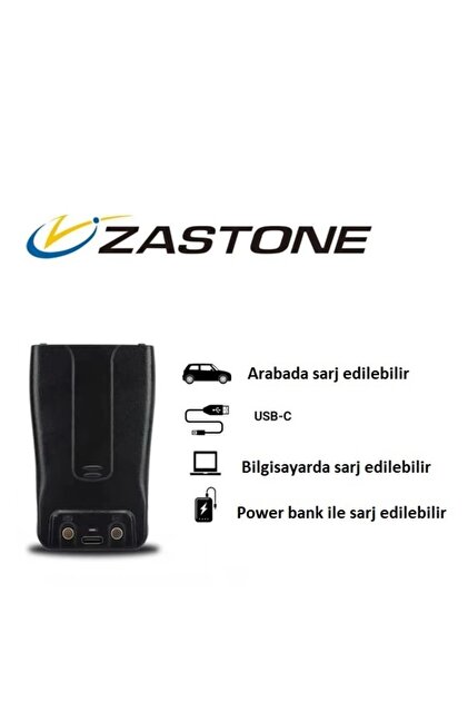 ZASTONE 2 Adet Zt-v68 Uhf 400-470mhz Profesyonel Telsiz 16 Kanal