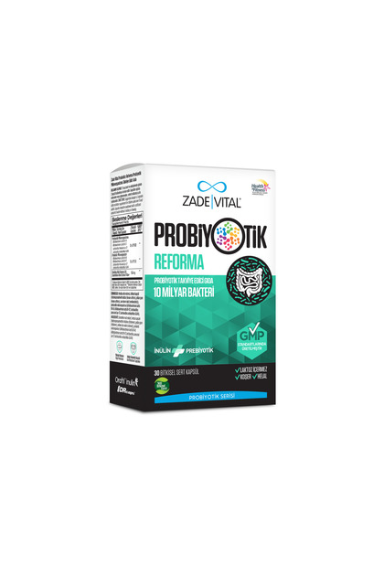 Zade Vital Probiyotik Reforma Bakteri Içeren Takviye Edici Gıda 30