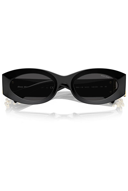 miu miu ブラック サングラス　MU 11WS 1AB5S0 Miu Miu MU 11WS 1AB5S0 54 Kadın Güneş Gözlüğü - Fiyatı, Yorumları