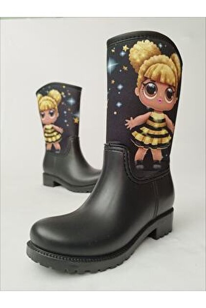 Sea&Blue Flora Winx Baskılı Su Geçirmeyen Kız Çocuk Yağmur Çizmesi