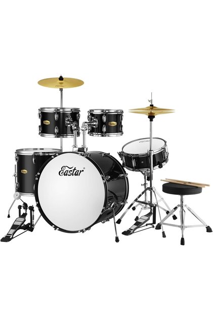 EDS-480BK 22" 5-Parça Akustik Davul (Mirror Black)