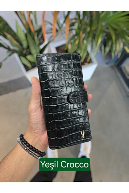 Visso leather Visso 701 Hakiki Deri Telefon Bölmeli Büyük Boy