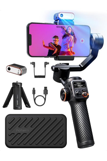 Hohem Isteady M6 Kit 3-Axis Mobile Phone Stabilizer with Magnetic Ai Tracker Gimbal Smartphone