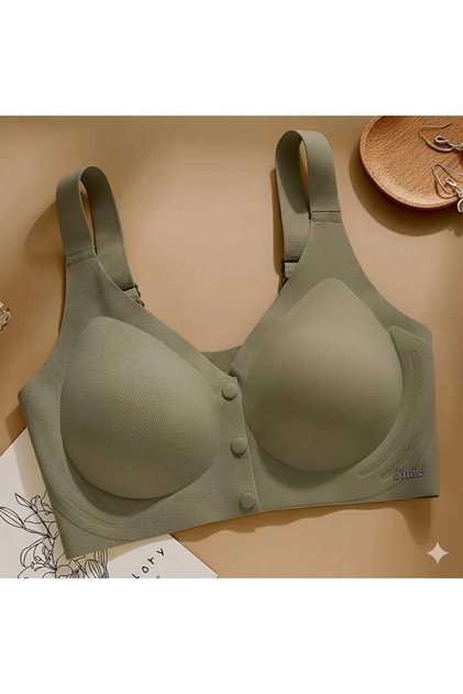 Comfortable Stitch-Free with Front Snap Fasteners, a Special Series That Gives You the Feeling of Never Having Worn It Before, Shaping / Sculpting Ghost Bra