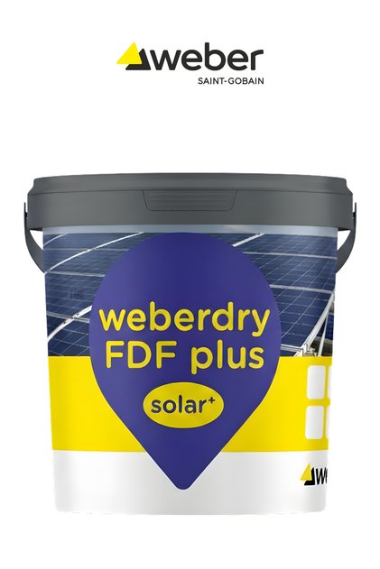 Dry Fdf Plus Solar + 20 Kg Beyaz | UV Dayanımlı, Elastomerik Çatı Teras Su Yalıtım Malzemesi